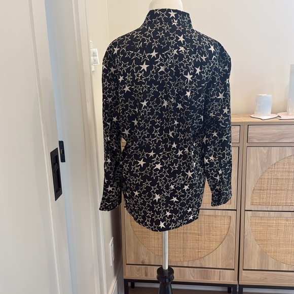Saint Laurent black and beige button up - Picture 7 of 10